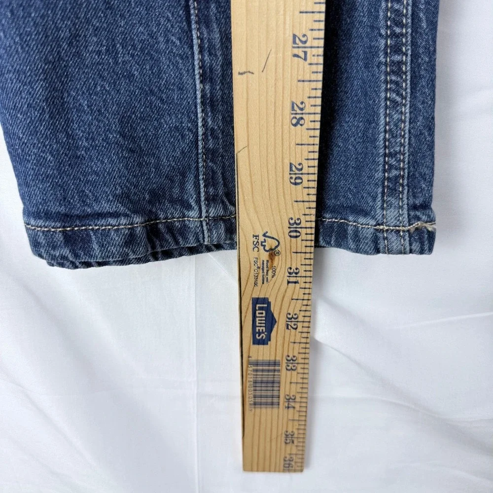 Forever 21 Cargo Jeans 24 Medium Wash Relaxed‎ Utility Gorpcore Y2K Retro NWT